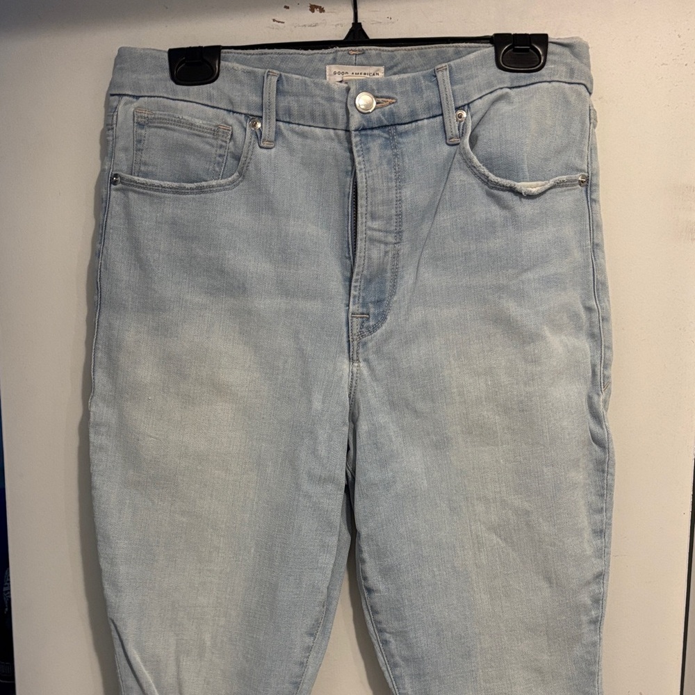 Good American Light Blue Skinny Jeans